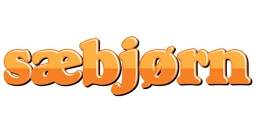 Sæbjørn orange logo