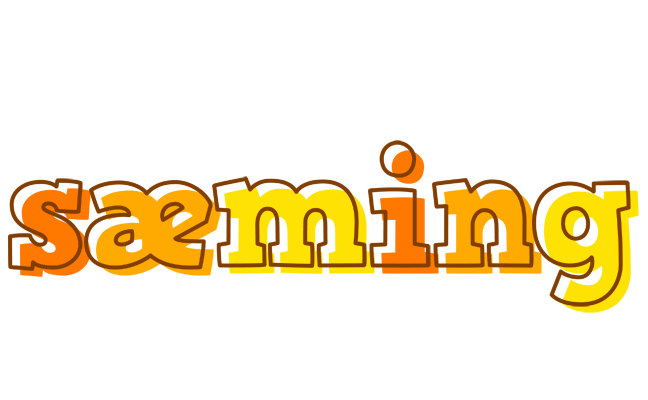 Sæming desert logo