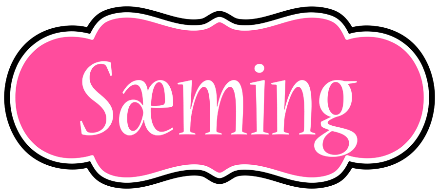 Sæming invitation logo