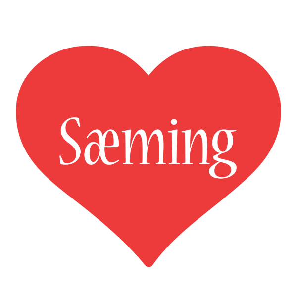 Sæming love logo