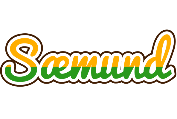 Sæmund banana logo