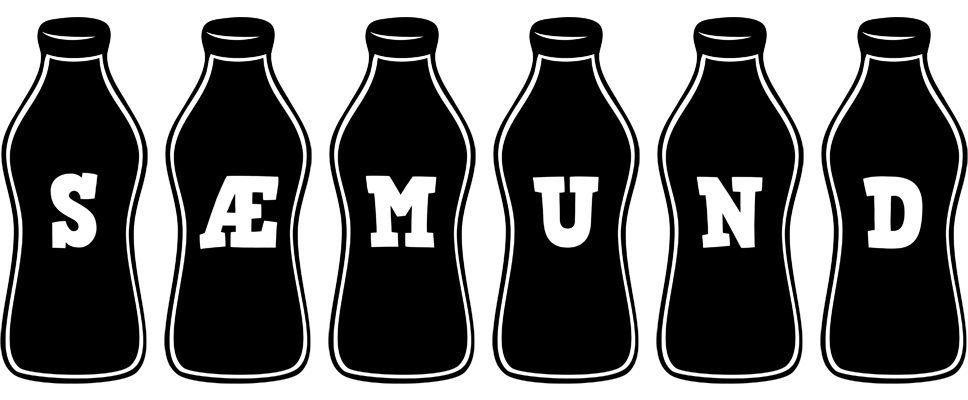 Sæmund bottle logo