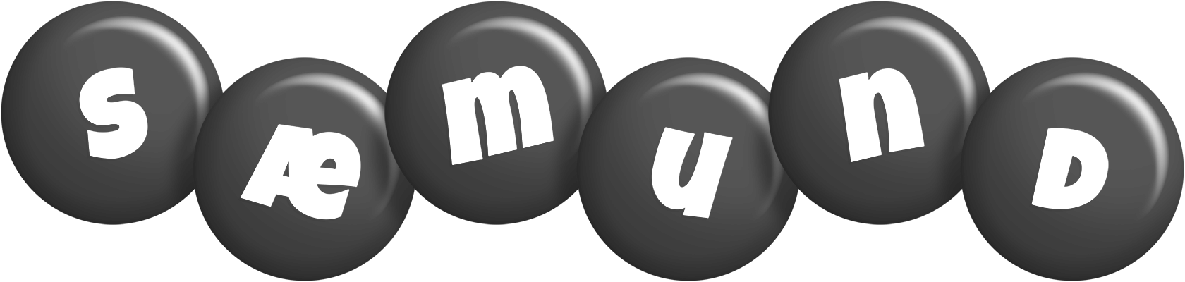 Sæmund candy-black logo