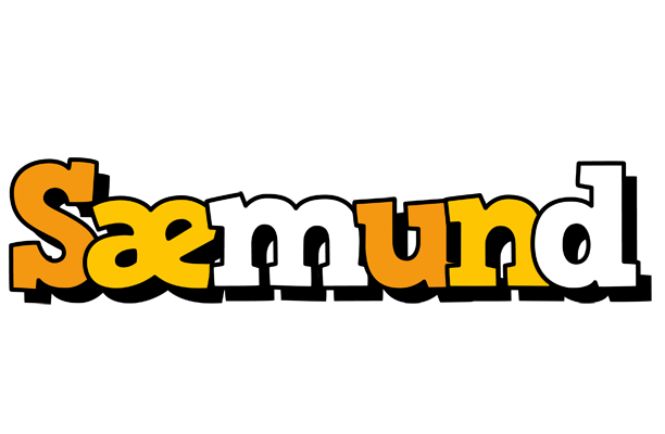 Sæmund cartoon logo