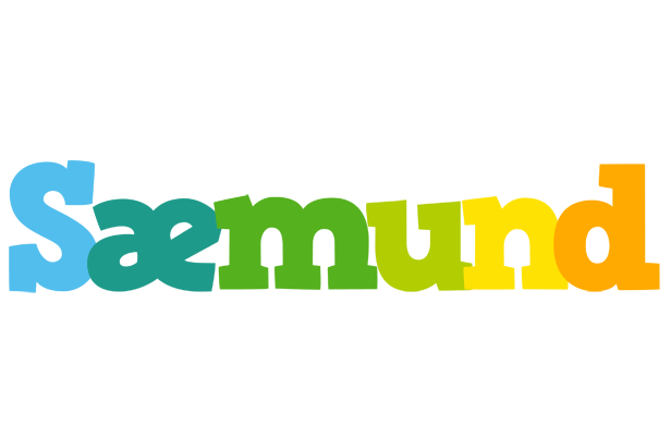 Sæmund rainbows logo