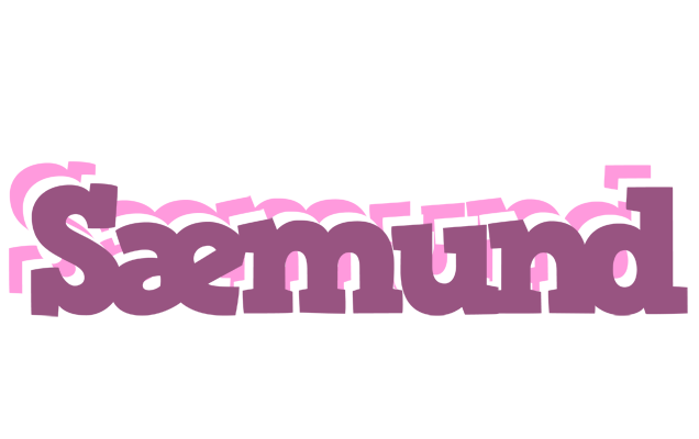 Sæmund relaxing logo