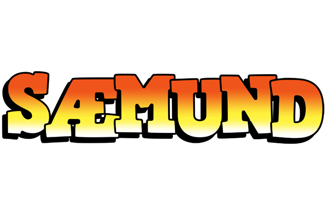Sæmund sunset logo