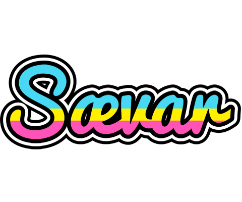 Sævar circus logo