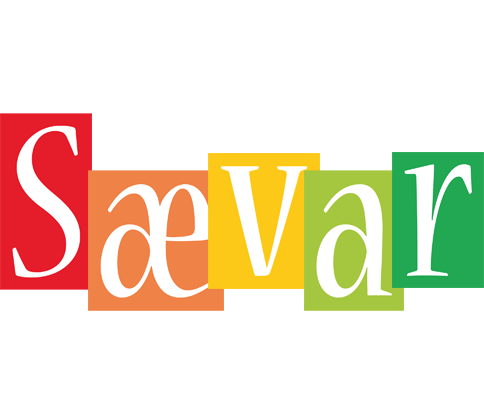 Sævar colors logo