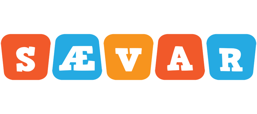 Sævar comics logo