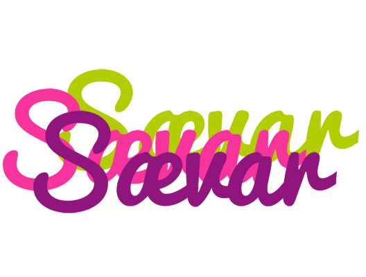 Sævar flowers logo