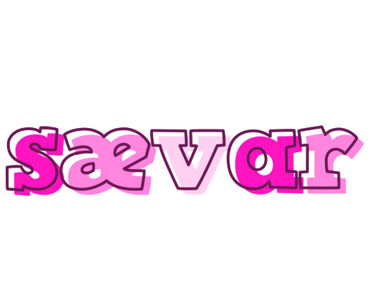 Sævar hello logo