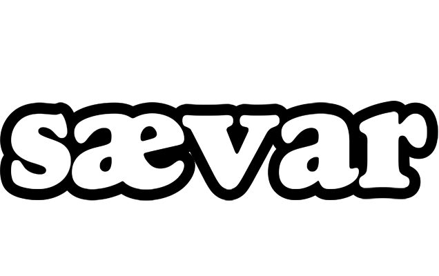 Sævar panda logo