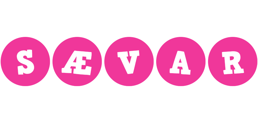 Sævar poker logo
