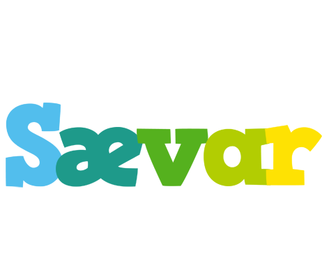 Sævar rainbows logo