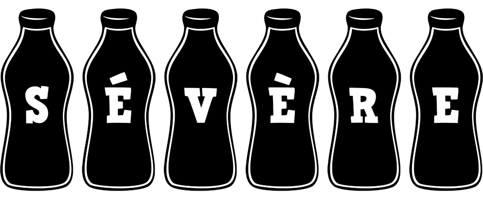 Sévère bottle logo