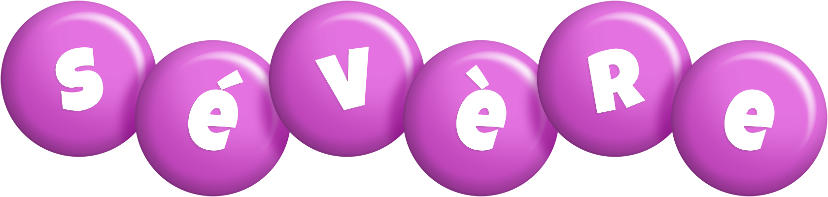 Sévère candy-purple logo