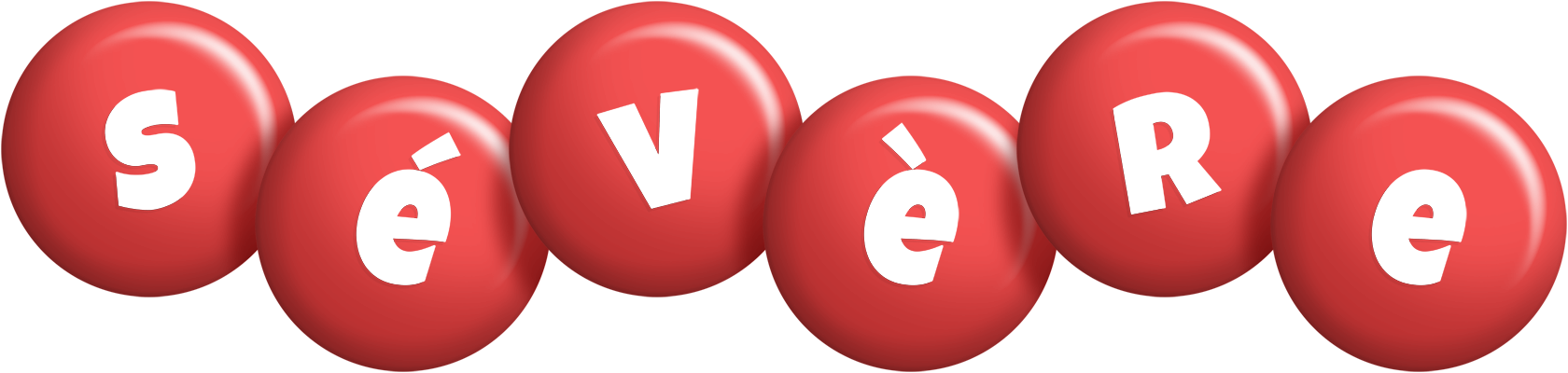Sévère candy-red logo
