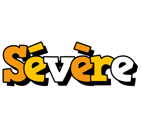 Sévère cartoon logo