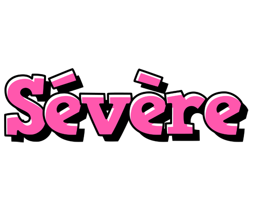 Sévère girlish logo