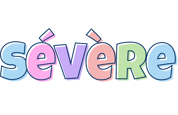 Sévère pastel logo