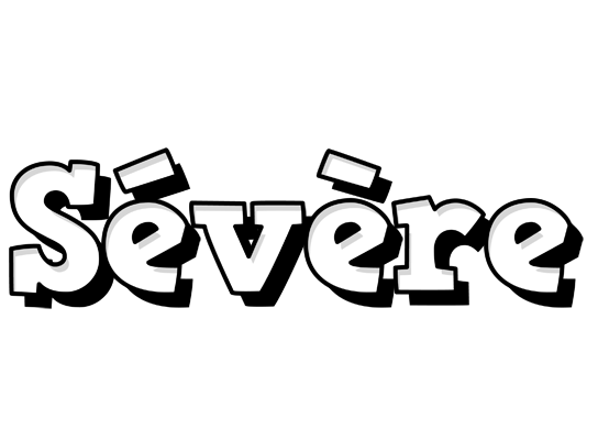 Sévère snowing logo