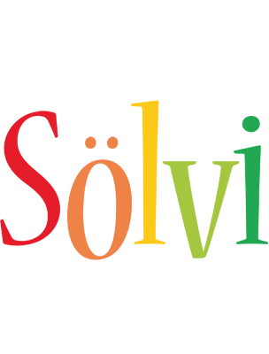 Sölvi birthday logo