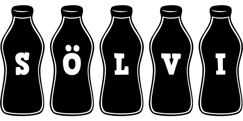 Sölvi bottle logo