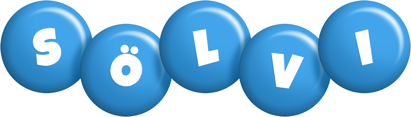 Sölvi candy-blue logo