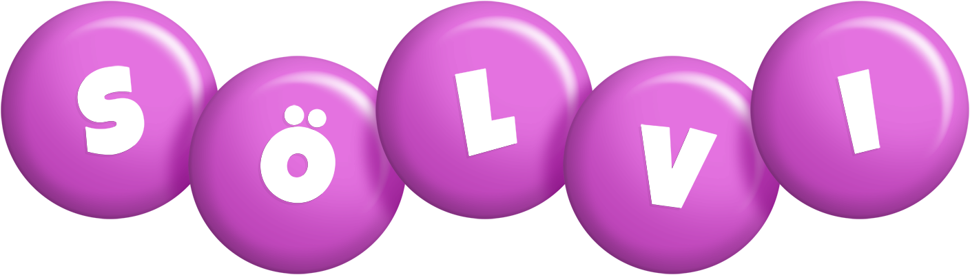 Sölvi candy-purple logo