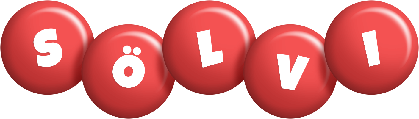 Sölvi candy-red logo