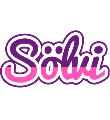 Sölvi cheerful logo