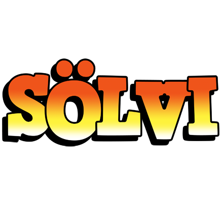 Sölvi sunset logo