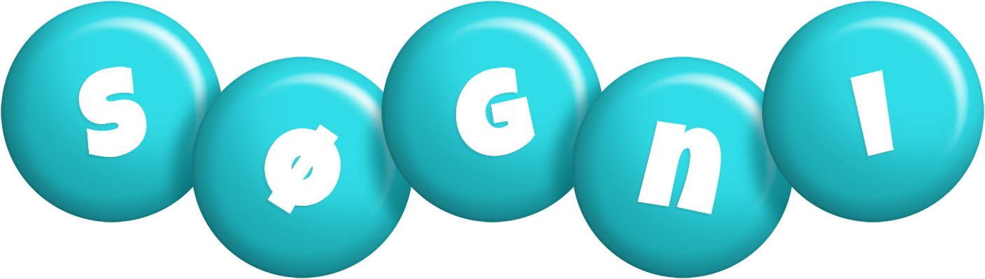 Søgni candy-azur logo