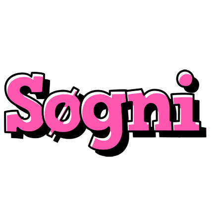 Søgni girlish logo