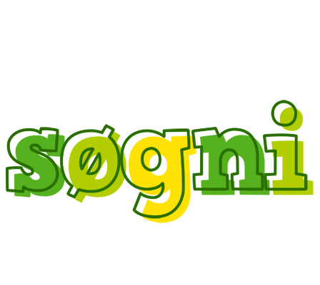 Søgni juice logo