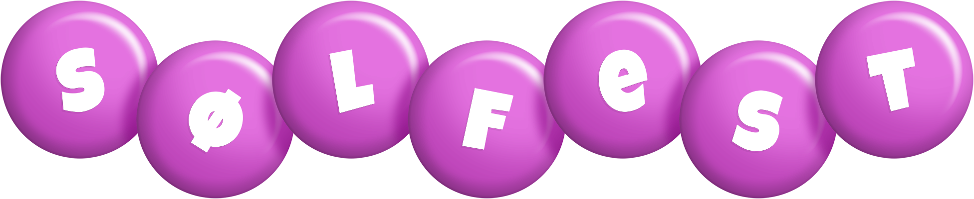Sølfest candy-purple logo