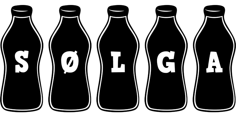 Sølga bottle logo