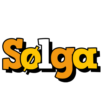Sølga cartoon logo