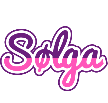 Sølga cheerful logo