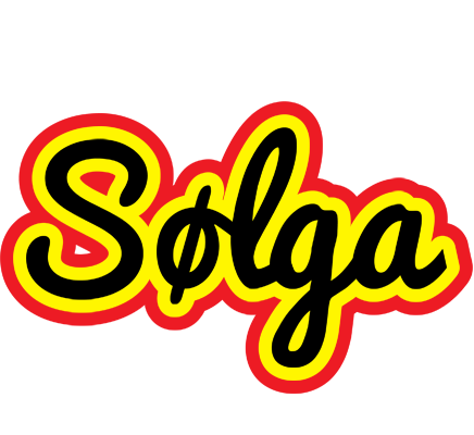 Sølga flaming logo