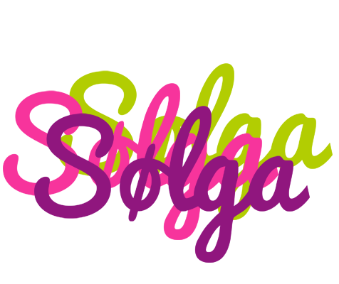 Sølga flowers logo