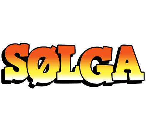 Sølga sunset logo