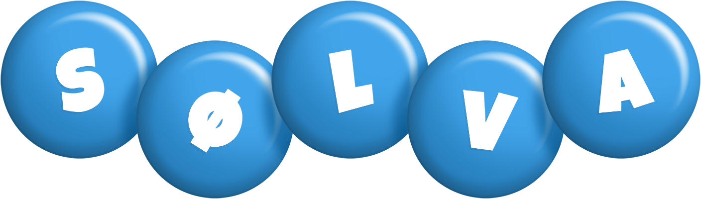 Sølva candy-blue logo