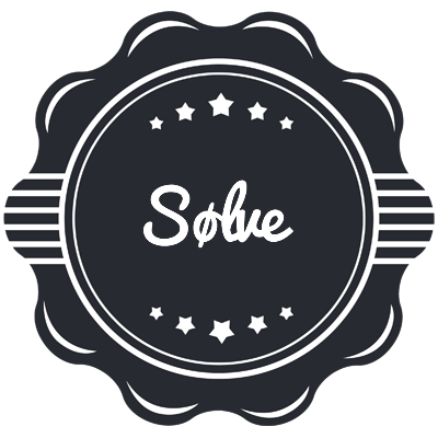 Sølve badge logo
