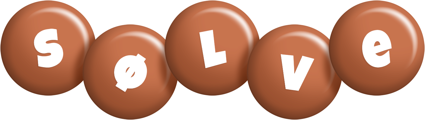 Sølve candy-brown logo