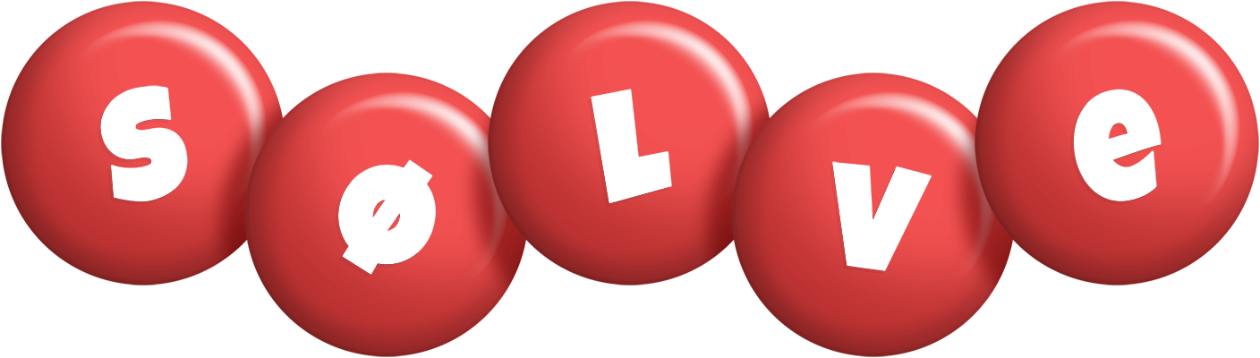 Sølve candy-red logo