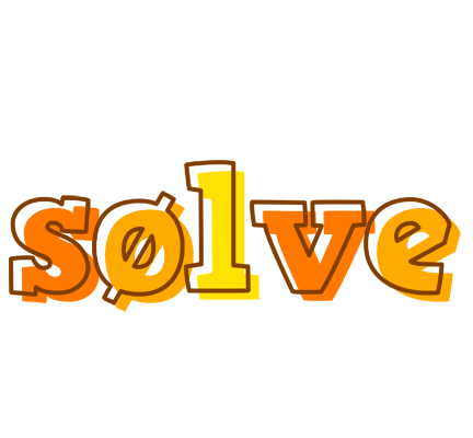 Sølve desert logo
