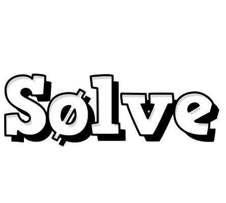 Sølve snowing logo