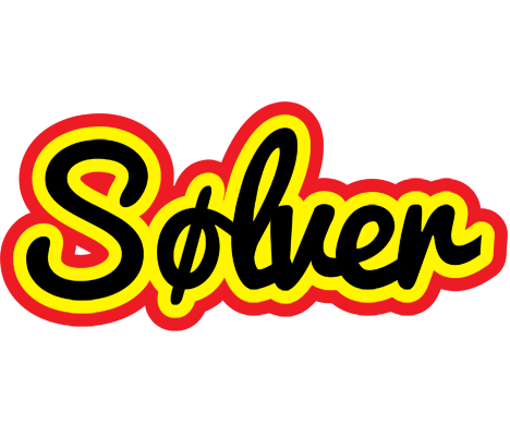 Sølver flaming logo